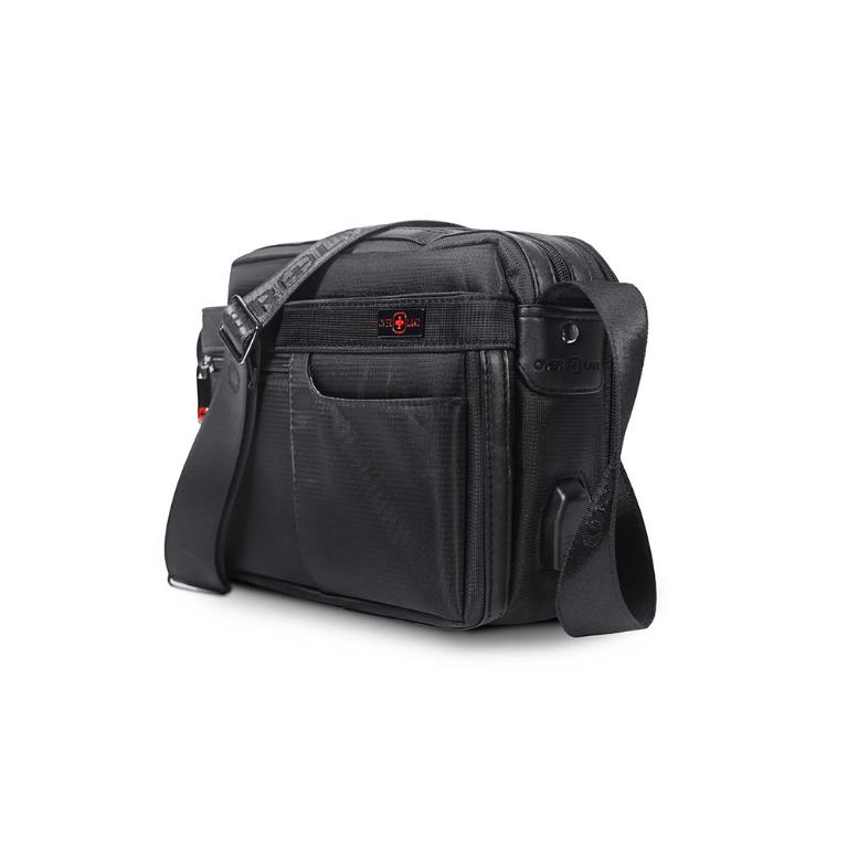 OVERLAND - 美式十字軍 - 素面不規則造型斜背包 - 5594