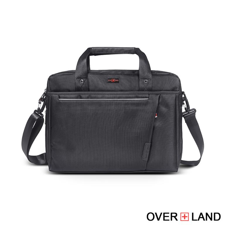 OVERLAND - 美式十字軍 - 素面機能公事包/電腦包/手提包 - 5842