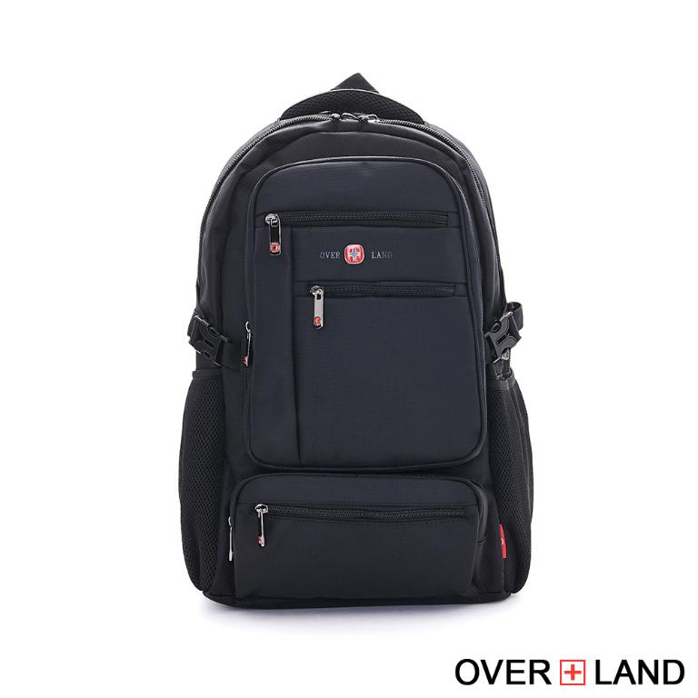 OVERLAND - 美式十字軍 - 素面多層機能筆電大容量後背包 - 5380