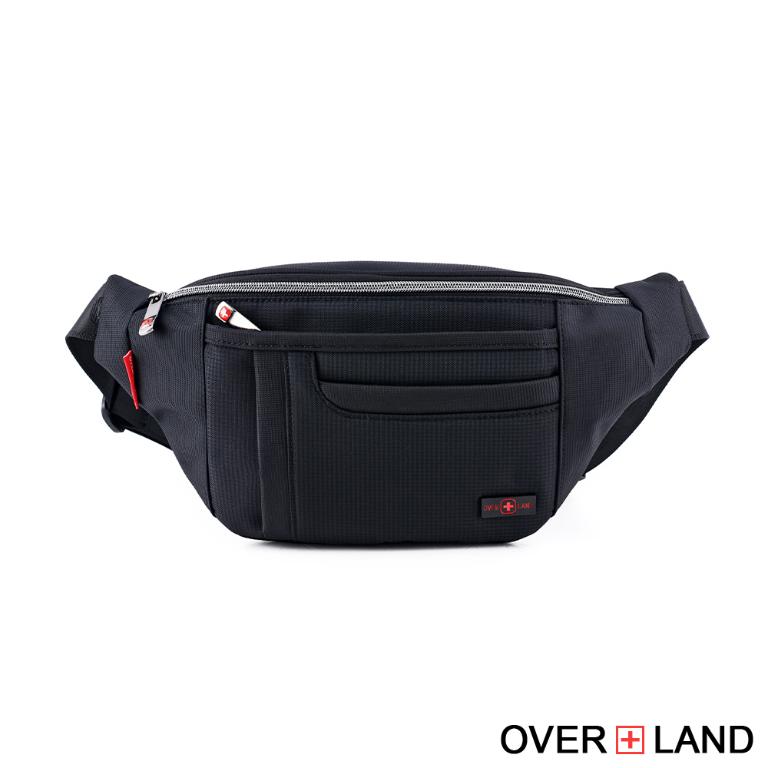 OVERLAND - 美式十字軍 - 素面經典造型腰包/胸背包/斜背包 - 5648