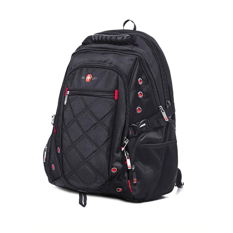 OVERLAND - 美式十字軍 - 菱格機能筆電大容量後背包 - 30741