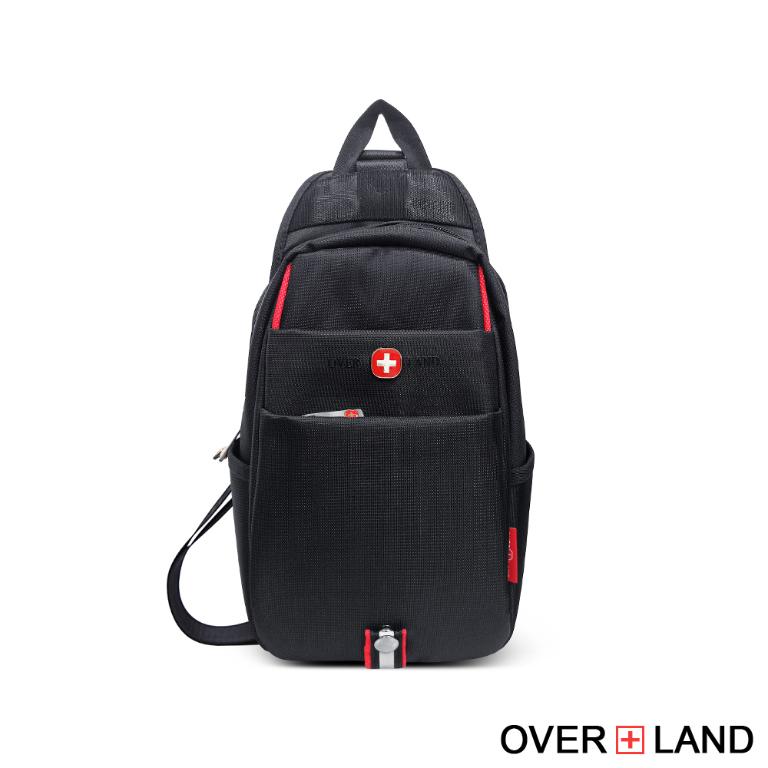 OVERLAND - 美式十字軍 - 素面造型胸背包/肩背包 - 3109