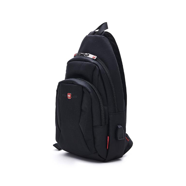 OVERLAND - 美式十字軍 - 素面休閒造型機能胸背包/後背包 - 5311