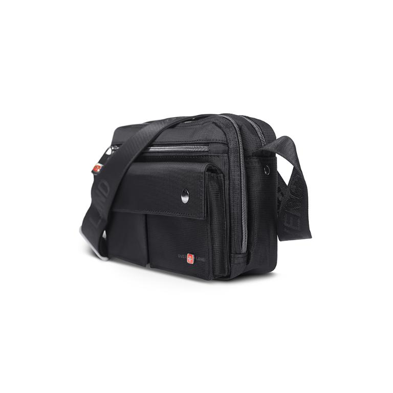 OVERLAND - 美式十字軍 - 素面掀蓋造型斜背包(小/S) - 3184