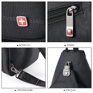 OVERLAND - 美式十字軍 - 素面插扣造型胸背包/肩背包 - 5797