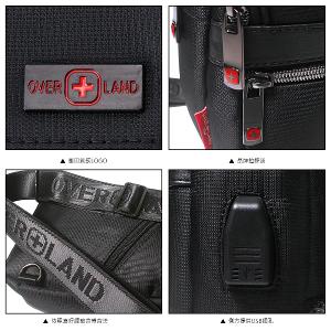 OVERLAND - 美式十字軍 - 素面小胸背包/肩背包 - 5604