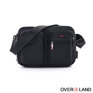 OVERLAND - 美式十字軍 - 素面造型機能多口袋斜背包 - 5701
