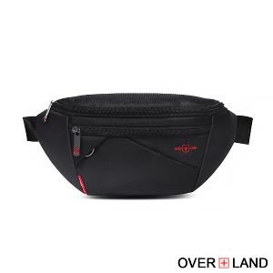 OVERLAND - 美式十字軍 - 素面休閒造型腰包/胸背包/斜背包 - 5806