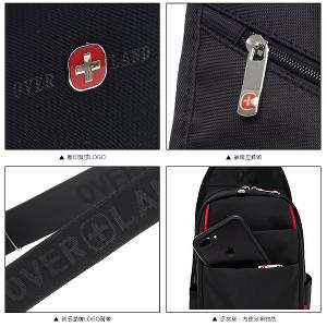 OVERLAND - 美式十字軍 - 素面造型胸背包/肩背包 - 3109