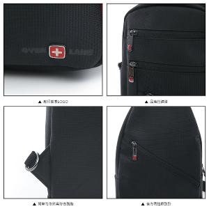 OVERLAND - 美式十字軍 - 素面多層胸背包/肩背包 - 5798