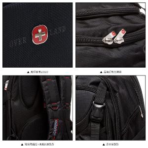 OVERLAND - 美式十字軍 - 素面機能筆電大容量後背包 - 25721