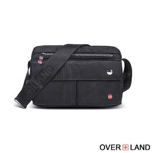 OVERLAND - 美式十字軍 - 素面掀蓋造型斜背包(小/S) - 3184