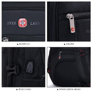 OVERLAND - 美式十字軍 - 素面多層機能筆電大容量後背包 - 5380