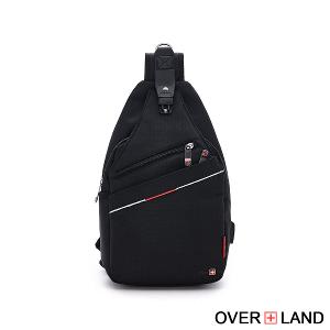 OVERLAND - 美式十字軍 - 素面插扣造型機能胸背包/肩背包 - 5369