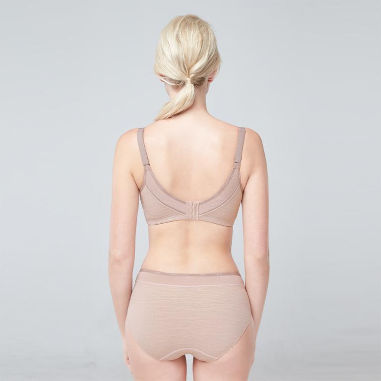 【思薇爾】K.K.Fit系列C-F罩軟鋼圈涼感舒適包覆運動女內衣(雅荷膚)