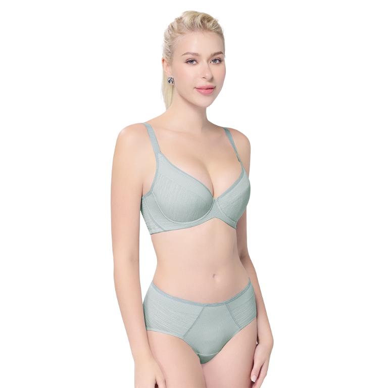 【思薇爾】K.K.Fit系列C-F罩軟鋼圈涼感舒適包覆運動女內衣(流星灰)