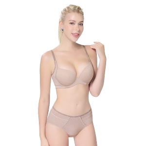 【思薇爾】K.K.Fit系列B-F罩軟鋼圈模杯涼感舒適包覆運動女內衣(雅荷膚)