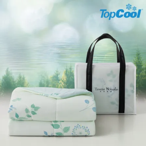 【Tonia Nicole 東妮寢飾Jr】迷狐歷險記TopCool瞬涼呼吸涼感被(單人150x195cm)