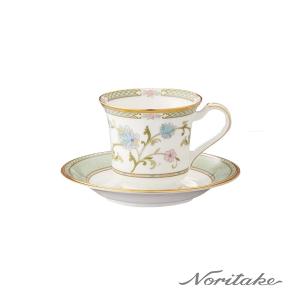 Noritake 優雅風範咖啡單客杯(綠)(骨瓷)(原廠禮盒)