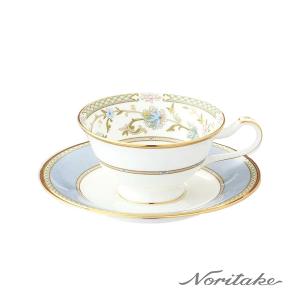Noritake 優雅風範紅茶單客杯(藍)(骨瓷)(原廠禮盒)