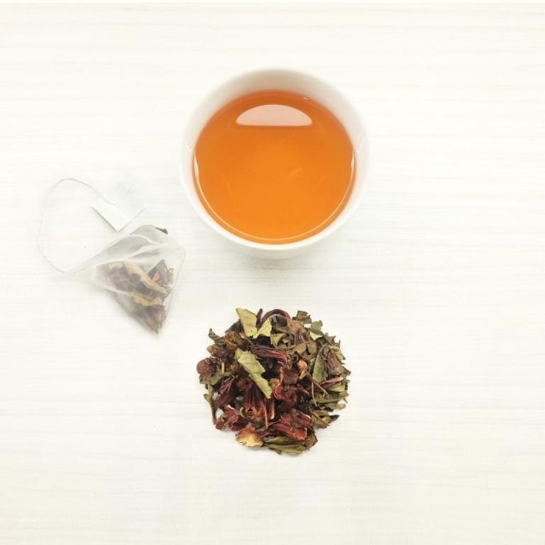 畢嘉士 洛神蜜桃白茶 三角立體茶包12入