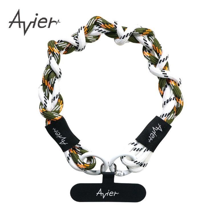 【Avier】 Earth Bracelet 手環 手機掛繩 (白綠)
