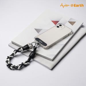 【Avier】 Earth Bracelet 手環 手機掛繩 (黑白)