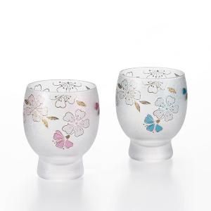 ADERIA 櫻花對杯木盒禮盒組-145ml/1組