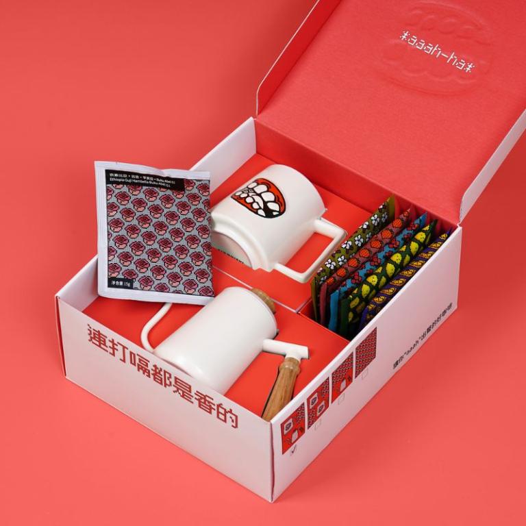 【ANUNNAKI】aaah咖啡大禮盒｜1杯1壺1咖啡