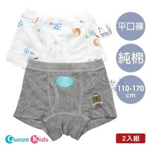 GUNZE男童純棉四角內褲(隨機不挑色)