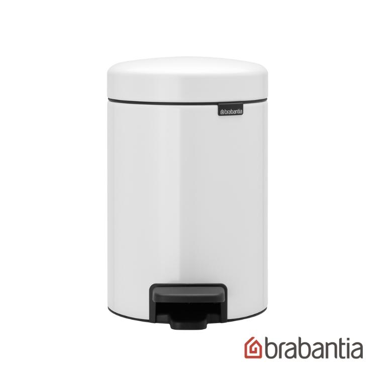 Brabantia NEWICON環保垃圾桶 純淨白-3L
