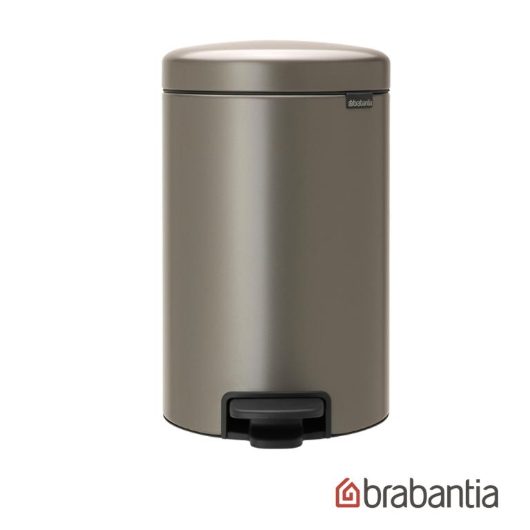 Brabantia NEWICON環保垃圾桶 煤灰褐-12L