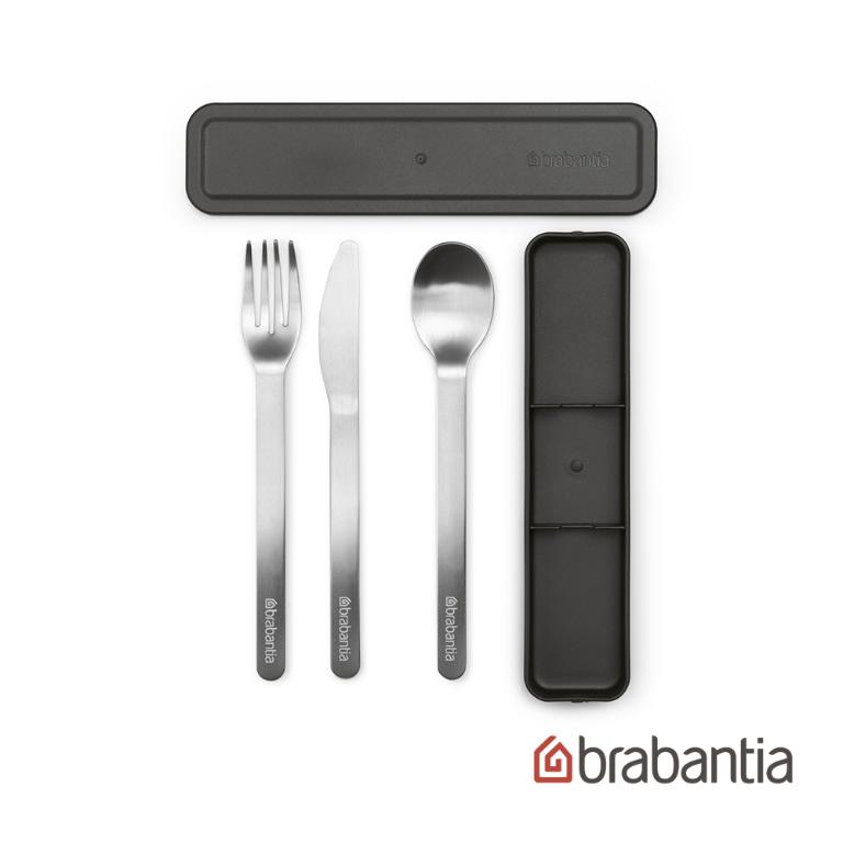 Brabantia 304不鏽鋼隨行餐具3件組