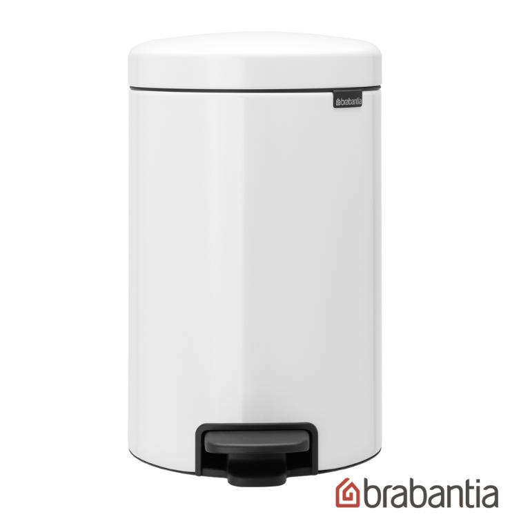 Brabantia NEWICON環保垃圾桶 純淨白-12L
