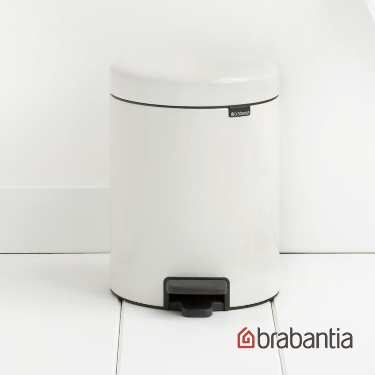 Brabantia NEWICON環保垃圾桶 純淨白-5L