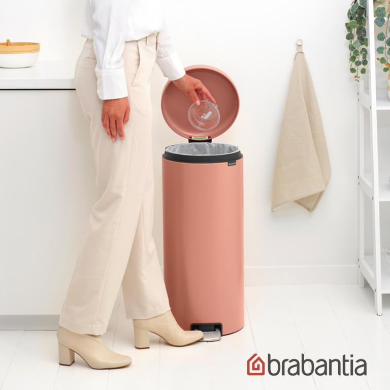 Brabantia NEWICON環保垃圾桶 緋銅色-30L