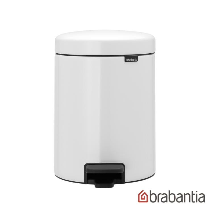 Brabantia NEWICON環保垃圾桶 純淨白-5L