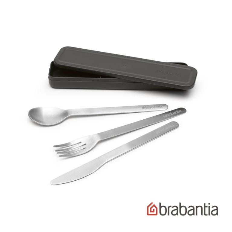 Brabantia 304不鏽鋼隨行餐具3件組
