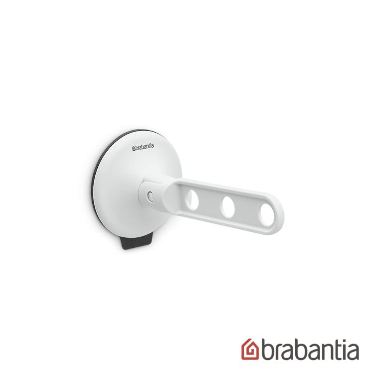 Brabantia 吸盤式掛衣勾-淺灰