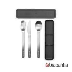 Brabantia 304不鏽鋼隨行餐具3件組