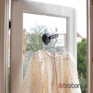 Brabantia 吸盤式掛衣勾-淺灰