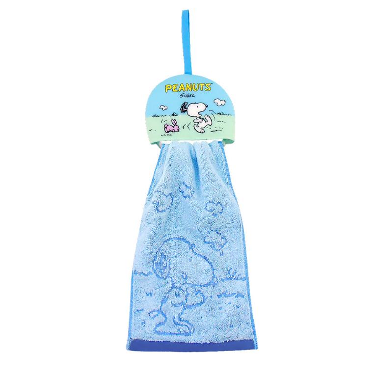 SNOOPY史努比 緹花造型擦手巾