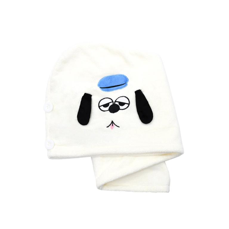 SNOOPY史努比 歐拉夫可愛造型超細纖維包頭巾