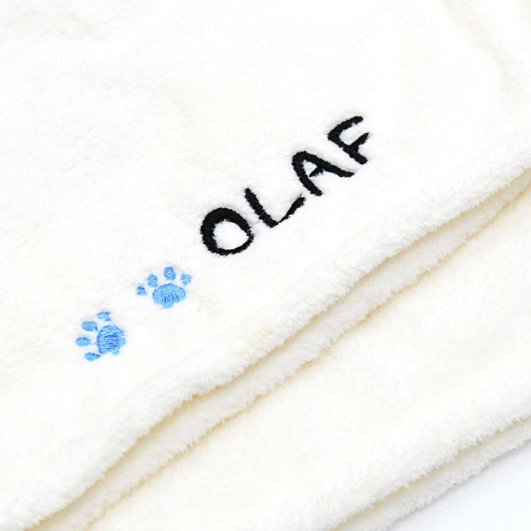 SNOOPY史努比 歐拉夫可愛造型超細纖維包頭巾