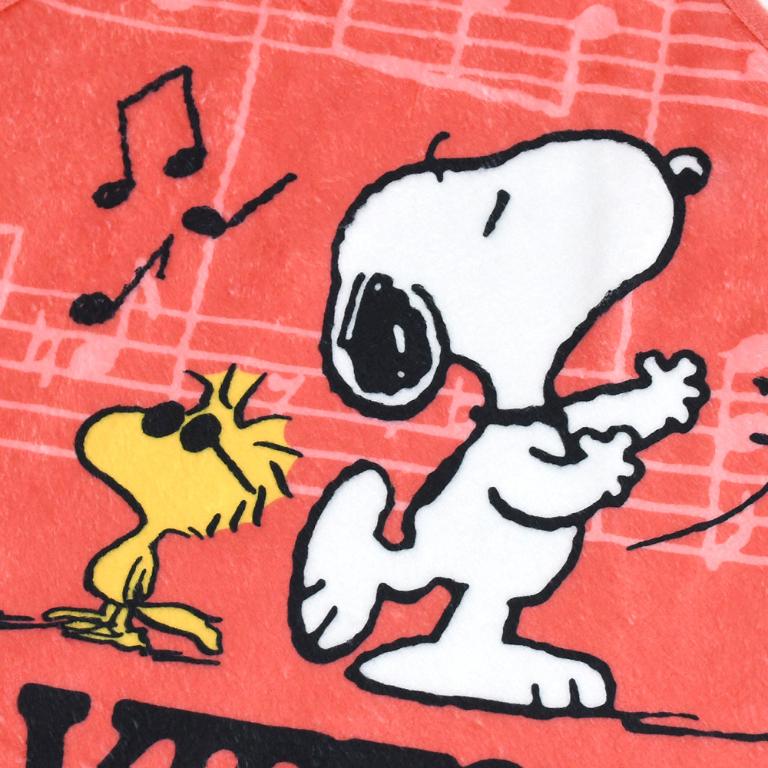 SNOOPY史努比 75週年印花擦拭巾-來跳舞