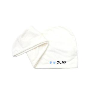 SNOOPY史努比 歐拉夫可愛造型超細纖維包頭巾