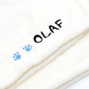 SNOOPY史努比 歐拉夫可愛造型超細纖維包頭巾