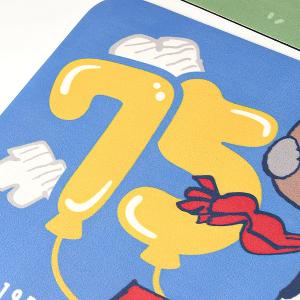 SNOOPY史努比 皮革超薄吸水止滑踏墊-氣球