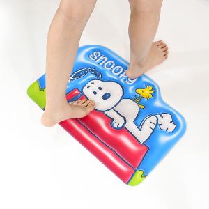 SNOOPY史努比 3D皮革超薄止滑踏墊-悠閒