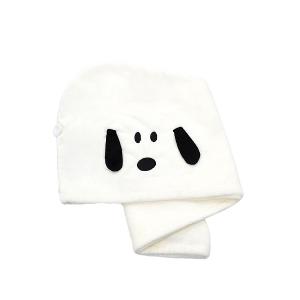 SNOOPY史努比 可愛造型超細纖維包頭巾